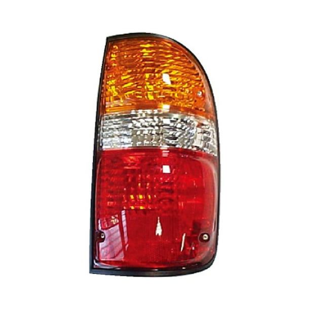Dorman 1630937 Tail Light For Toyota Amber, Clear & Red Lens
