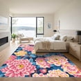 thumbnail image 3 of ODIKA 8'x10' Machine Washable Non-Slip Area Rug, Contemporary Pink High Traffic Rug with Pad, Pink, 1029336, 3 of 8