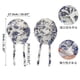 thumbnail image 4 of Bonete de cabello floral de seda sintética Unique Bargains con correas ajustables, gorro de sueño nocturno para mujeres, azul y blanco, 4 of 6