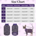 thumbnail image 2 of UOSIA Sphynx Hairless Cats Shirt Puppy Clothes Soft Cotton T-Shirts Cat Vest Pet Clothes, 2 of 6