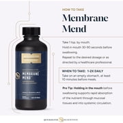 Quicksilver Scientific Membrane Mend - Brain, Cellular & Healthy Aging Support with Phosphatidyl Choline (PC), Vitamin E Tocotrienols, Ahiflower Oil & Astaxanthin Supplements (3.38oz / 100ml)