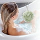 thumbnail image 2 of 1 Pc Esponja de baño y ducha para el cuerpo 5.91"x5.12" Verde, 2 of 6