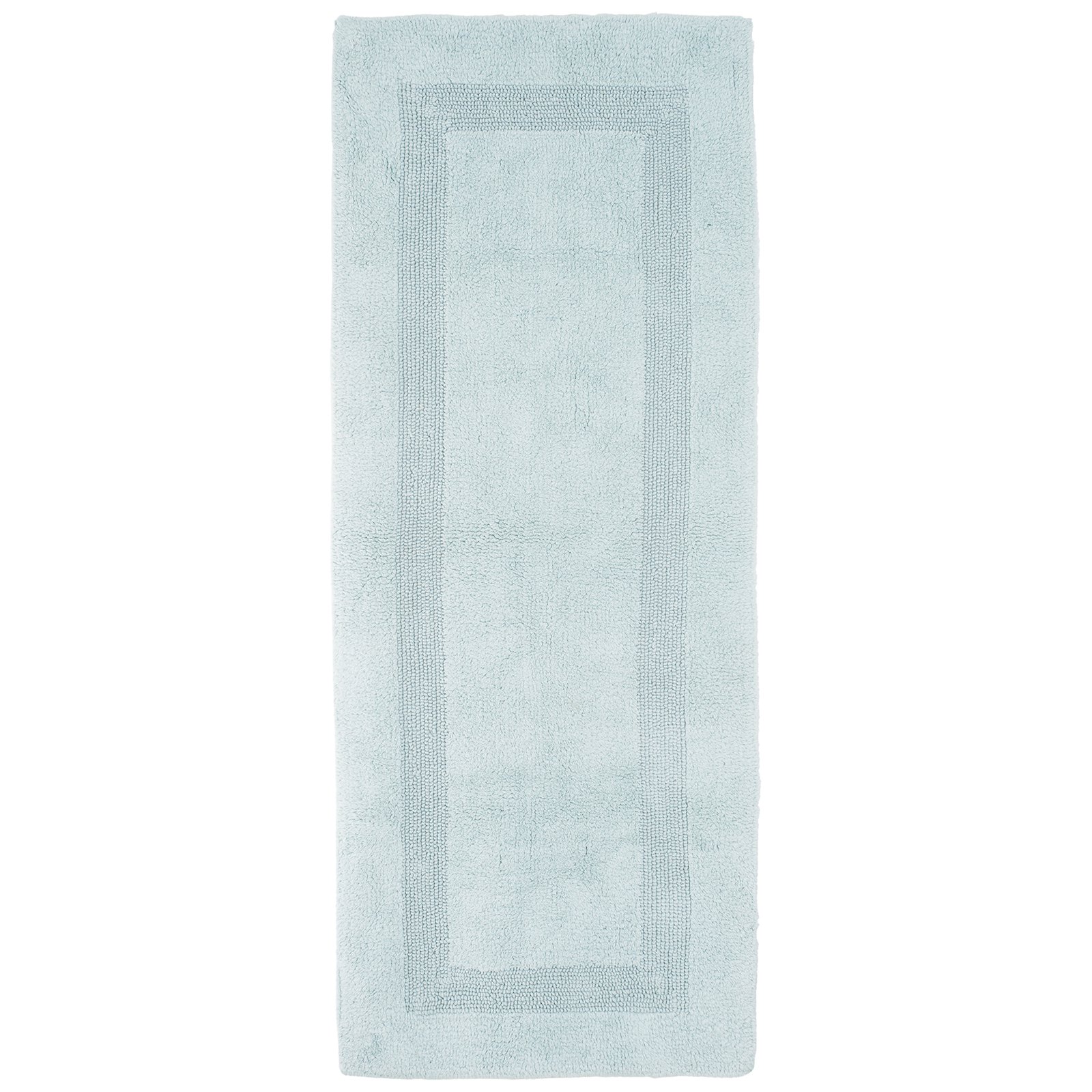 Lavish Home 100 Cotton Reversible Long Bath Rug