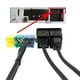 thumbnail image 2 of Car Radio Extension Aux Usb Cable Wiring Panel Usb Aux Switch, 2 of 5