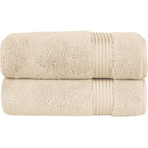 Mocassi Towel Set - Soft, Highly Absorbent, Towels for Bathroom, Gym, Spa & Hotel - High-Quality Turkish Cotton Washcloths, Plush & Durable, Quick-Drying Ivory