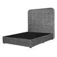 thumbnail image 2 of Recámara Individual Creta Gris Shadow con Cabecera + Box Base Cama, 2 of 8