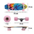 thumbnail image 2 of Patineta Cruiser Surf CX7 Psicodelico Con Casco LAVIGA Protecciones Plástico Alta Resistencia, 2 of 5