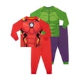thumbnail image 1 of Marvel Avengers Ensemble Pyjama Garçon Hulk Iron Man 2 Pcs 7, 1 of 6