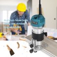thumbnail image 3 of Amdohai 800W Compact Wood Router Tool Set 110V Electric Trimmer Wood Router with 15pcs Router Bits, 3 of 7