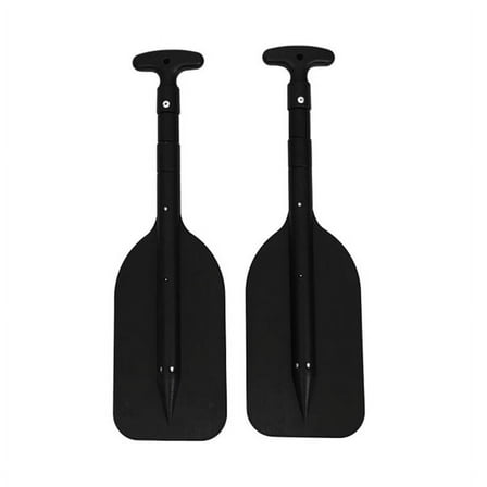 2Pcs Paddles Telescoping Plastic Boat Paddle Oar for Kayak Jet Ski and Canoe Boat Accessories