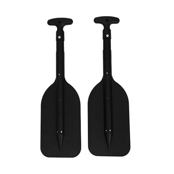 2Pcs Paddles Telescoping Plastic Boat Paddle Oar for Kayak Jet Ski and Canoe Safety Boat Accessories
