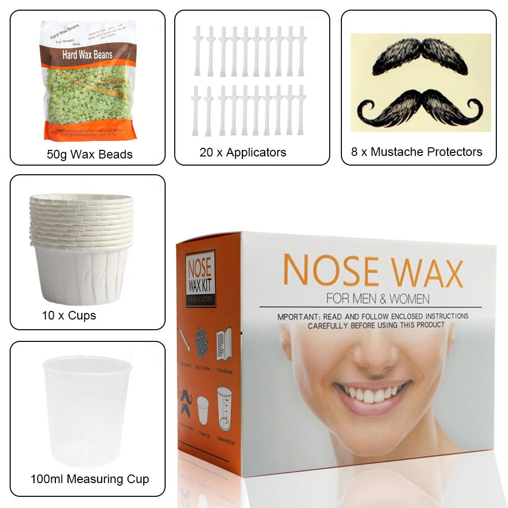 nose and ear hair wax kit
