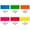Fluorescent, variant on Liquitex BASICS Acrylic Color Set, 6-Colors, Fluorescent