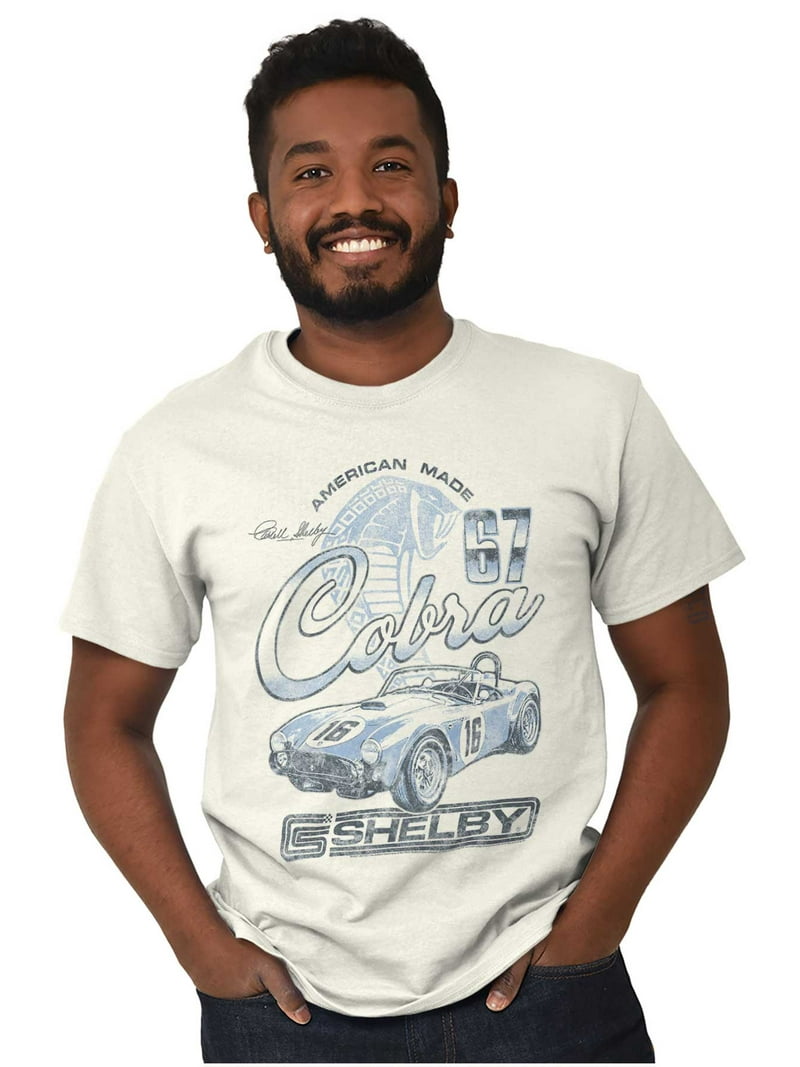 Shelby American Made Cobra Racecar Men's Graphic T Shirt Tees