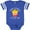 Football Blue and White, variant on Inktastic Thank Goodness Its Fry-day- french fries Boys or Girls Baby Bodysuit