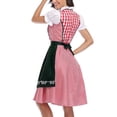 thumbnail image 2 of DYMADE Womens Oktoberfest Bavarian Beer Servant Costume Drindl Tavern Dress, 2 of 4