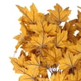 thumbnail image 2 of My Texas House Fall Faux Maple Leaf Bundle, Yellow, 20", 2 of 5