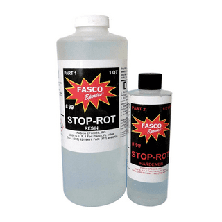 TotalBoat FixWood Epoxy Putty 2-Pint Kit for Wood Rot Repair