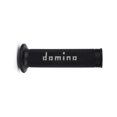 thumbnail image 2 of Puños para motocicleta DOMINO A010 Racing negro y gris 126 mm, 2 of 3