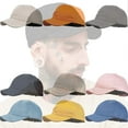 thumbnail image 3 of YooGuoGuo Short Bill Baseball Cap Plain Hiphop Dad Hat Cooling Trucker Hat, 3 of 7