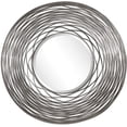 thumbnail image 1 of Uttermost 09418 Galtero 40" Round Industrial Forged Iron Framed Beveled Wall Mirror, 1 of 5