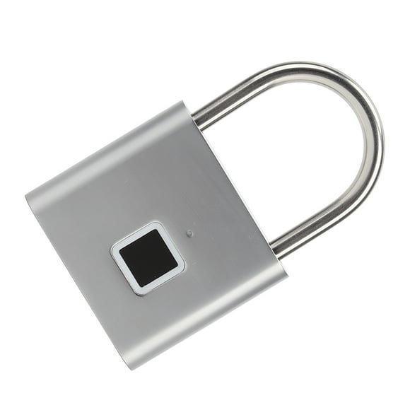 Fingerprint Gym Lock,Fingerprint Padlock 0.5S Unlock Thumbprint Padlock Fingerprint Padlock Built to Last