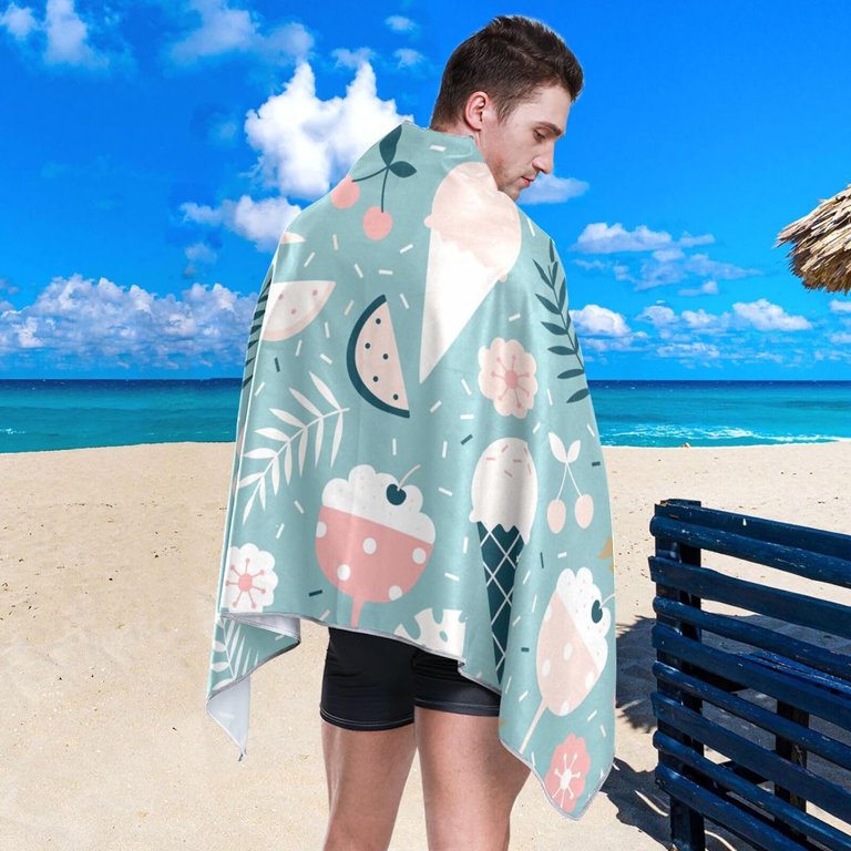 【 PROJECT】24SS★ Ice cream Bear Beach towel 71P9h+xzRmL._UF350,350_QL80_.jpg