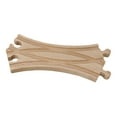 thumbnail image 1 of Vías de tren de madera, accesorios para vías de tren, vehículos de juguete, decoración paisajística. 178 cm x 73 cm x 12 cm, 1 of 9