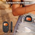 thumbnail image 5 of Personal Pocket Radio - Mini Portable Radio - FM/AM Dualband Stereo Radio - Battery Radio - Pocket Radio - Small Radio - Portable Emergency Radio - Radio Suitable for Disasters - Compact Portable, 5 of 5