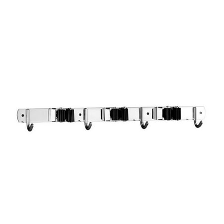 

enquiret Wall Mounted Mops Hanger Waterproof Hanging Hook Multi-purpose Storage Holder Moisture-proof Clip Rag Accessory Bathroom
