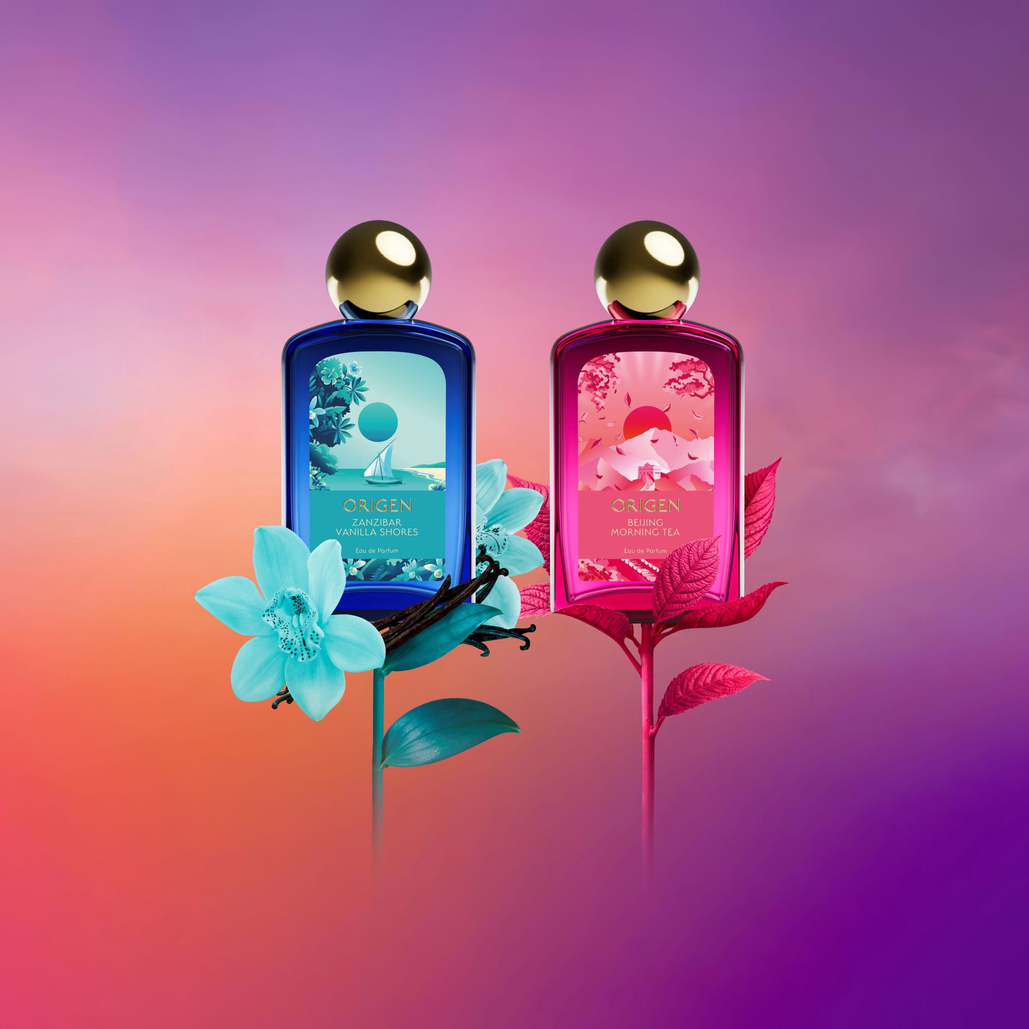 Origen Beijing Morning Tea Eau de Parfum for Women 3.3 fl. oz., Citrus Woody Fragrance