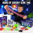 thumbnail image 3 of Slime Kit Original Stationery Dino Galaxy con brillo para niños, 3 of 6