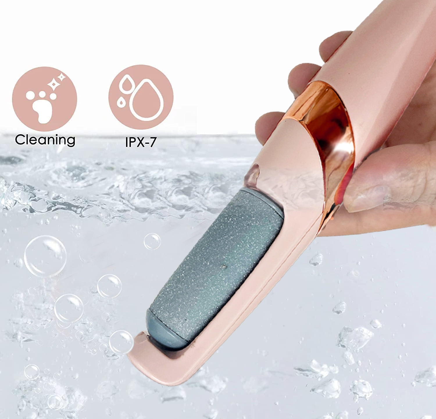 Electric Callus Remover for Feet, Rechargeable Foot File Pedicure Tool, Portable Foot Callus Remover