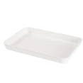 thumbnail image 2 of Plastic Serving Tray, Melamine Tray, Outdoor Serving Tray, -Safe Vanity Tray, 15X11X1.5 Inch 1-Pack White Shallow Rectangular Tray with Included 1Pc Storage Pouch, Microwavable, 2 of 9