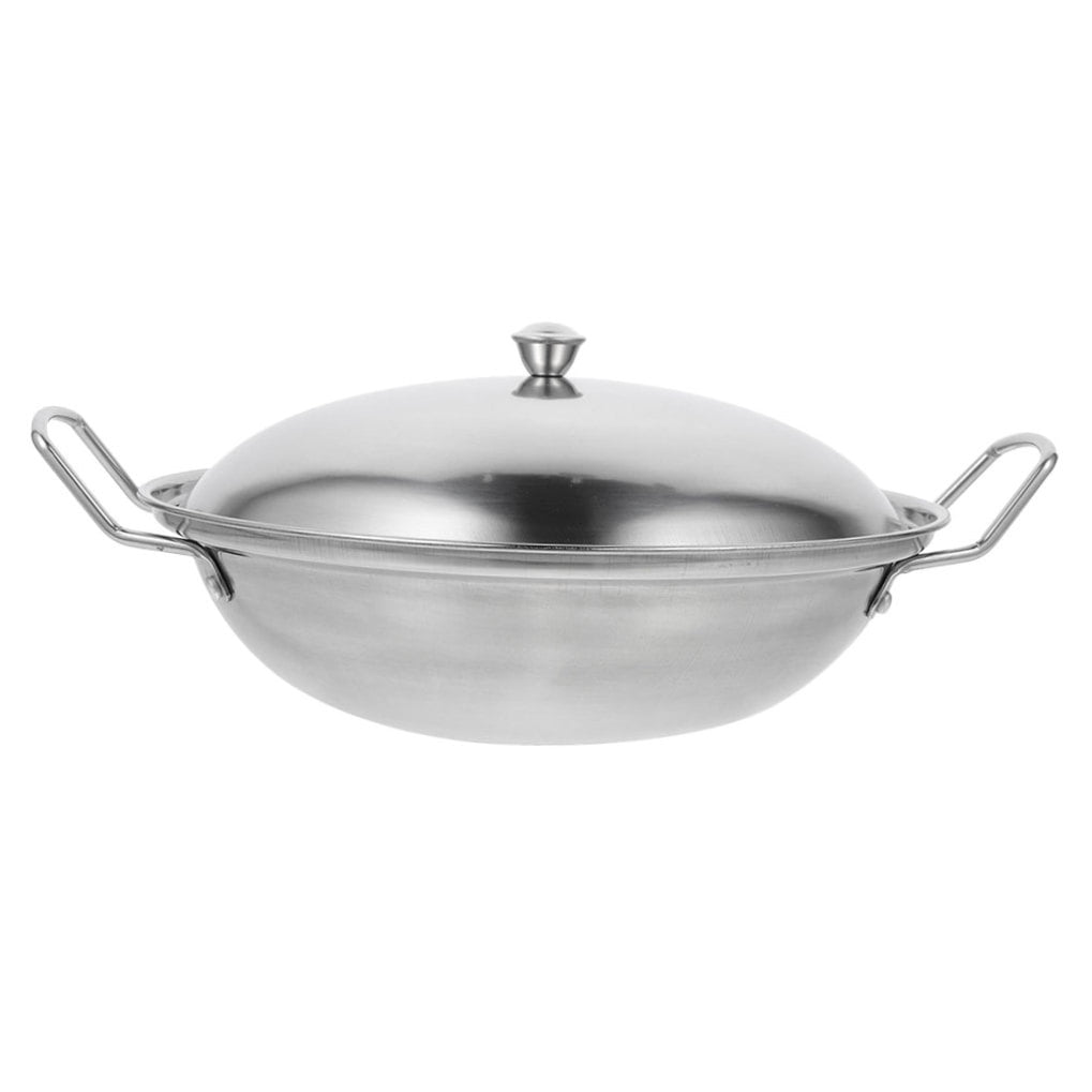 RENACLIPY Stainless Steel Cookware Set with Double Handles for Hot Pot, Cooking Pots and Pans, Kitchen Cookware, 1 Set