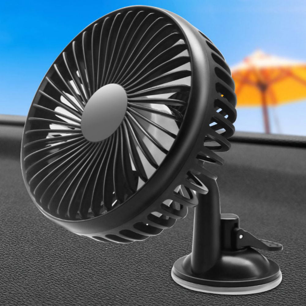 High Quality Can Swing,12V Mini Clip Fan Tabletop Outdoor Camping Hook Electric Fan 12V/24V Portable Car Fan 
