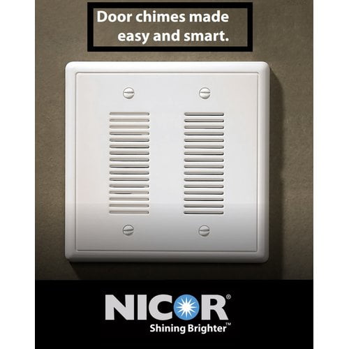 NICOR Prime Chime Recessed Mounted Door Bell Kit with Front and Back