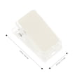 thumbnail image 3 of 30Pcs Transparent Spring Clips Clear Self-Adhesive Wall Clips Small Sticky Clips Spring Photo Clips, 3 of 6