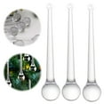 thumbnail image 2 of QHUDLV 6 Pcs Christmas Tree Ornaments,Clear Acrylic Hanging Teardrop Ornaments,Crystal Chandelier Drop Pendant Decorations for Christmas Tree Winter Party Supplies, 2 of 9