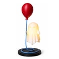 thumbnail image 4 of 3D Printed Ghost Figurine With Red Balloon, LED Light Up Version, Tabletop Desk Shelf Ornament, Button Battery Included, Style D., 4 of 5