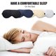 thumbnail image 4 of 100% 16 Momme Pure MulberrySilk Sleep Mask Relleno con SilkFloss ecológico Ultra Soft&Comfortable Sleep Eye, 4 of 8