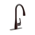 thumbnail image 2 of Westbrass KA03A-12 Dual Sensor-Touchless Motion Control Kitchen Faucet with Pull Down Sprayer Head, Oil Rubbed Bronze, 2 of 13