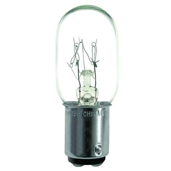 Manufacturer Varies Miniature Incandescent Bulb,195 lm,25W 25T7/DC-1PK