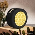thumbnail image 6 of Naloa Ears Of Corn Round Jewelry Box, Travel Jewelry Organizer, 3.9 x 3.9 x 2in Jewelry Storage Box for Women-Black, 6 of 7