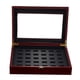 thumbnail image 3 of Caja de madera para joyería, organizador de joyas, expositor de anillos 27 ranuras, 3 of 8