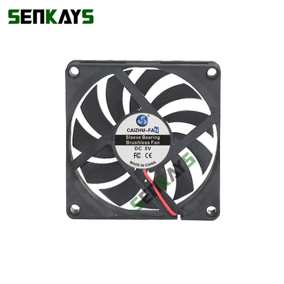8010 80MM 80*80*10MM DC 5V 12V 24V Ultra-Thin USB Cooling Fan Comptuter CPU Cooling Fan Laptop Cooling Fan 2pin