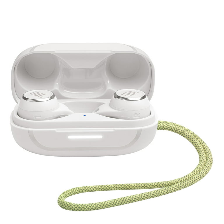 JBL Reflect Flow Pro Waterproof True Wireless Noise Canceling Active Sport  Earbuds (White) 
