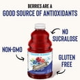 thumbnail image 2 of RW Knudsen Family Lower Sugar Mixed Berry Blend Juice 48 fl oz - Pack of 1, 2 of 4