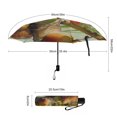WGOD Fruit Tree Branch ThreeFold Umbrella Compact Automatic Umbrella
