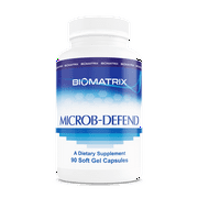 BioMatrix Microb-Defend | Oil Blend of Thyme, Oregano, Clove, Digestive Supplement for Men and Women, GI Repair Softgels (90 Capsules)